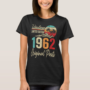 Vintag 1962 Originalteile 60. Geburtstag T-Shirt