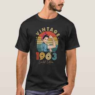 Vintag 1963 Made in 1963 60 th Birthday 60 year T-Shirt
