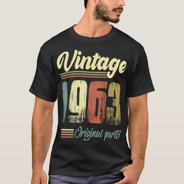 Vintag 1963 Vintag 1963 Originalteile T-Shirt (Vorderseite)
