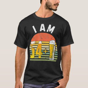Vintag 1964 trinken Bier glücklich 55 Jahre alt T-Shirt