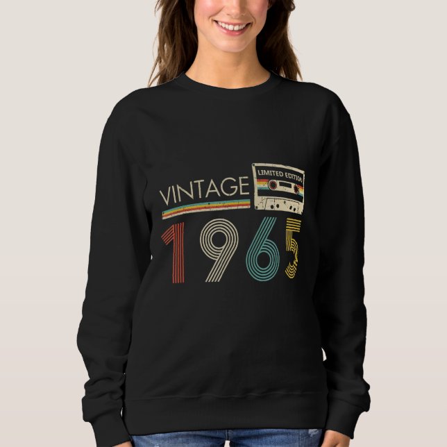 Vintag 1965 Kassette Sweatshirt (Vorderseite)