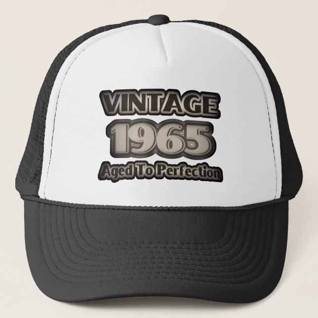 Vintag 1965 - Volljährigkeit Truckerkappe (Vorderseite)