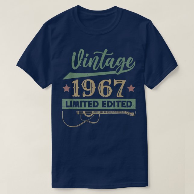 Vintag 1967 Limited EditionGuitar 3158 T-Shirt (Design vorne)