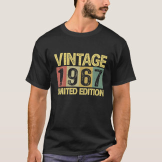 Vintag 1967 Tag 55 Jahre alter sonniger 55. Geburt T-Shirt