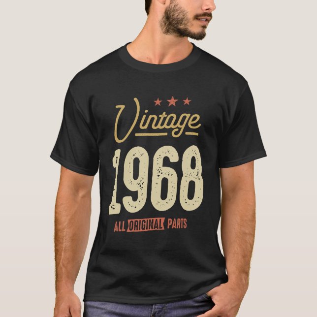 Vintag 1968 - 55 Jahre feiern! T-Shirt (Vorderseite)