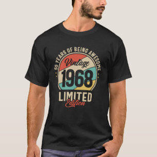 Vintag 1968 - 56. Geburtstag T-Shirt