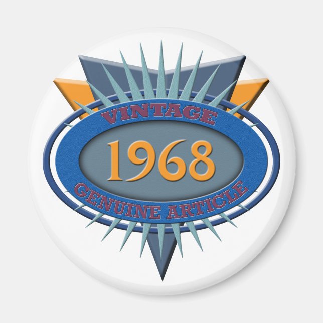 Vintag 1968 magnet (Vorne)