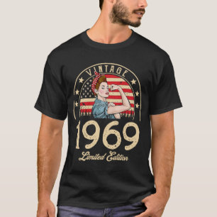 Vintag 1969 1969 53. Geburtstag 53 Jahre alt T-Shirt