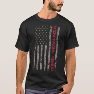 Vintag 1969 54. Geburtstag 54 Jahre alte US-Flagge T-Shirt