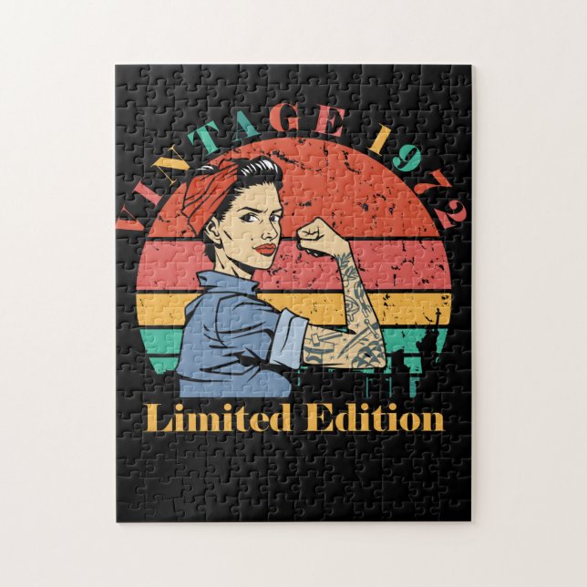 Vintag 1972 Geboren 1972 (Vertikal)