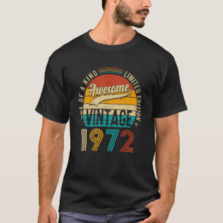 Vintag 1972 Tag 50 Jahre alter Sonnenschein 50. Ge T-Shirt