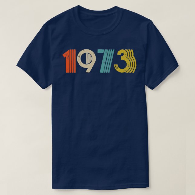 Vintag 1973 45. GeburtstagTShirt T-Shirt (Design vorne)