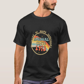 Vintag 1973 49. Geburtstagsidee Männer Frauen Phan T-Shirt