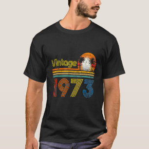 Vintag 1973 49 Jahre alte Männer und Frauen 49. Ge T-Shirt