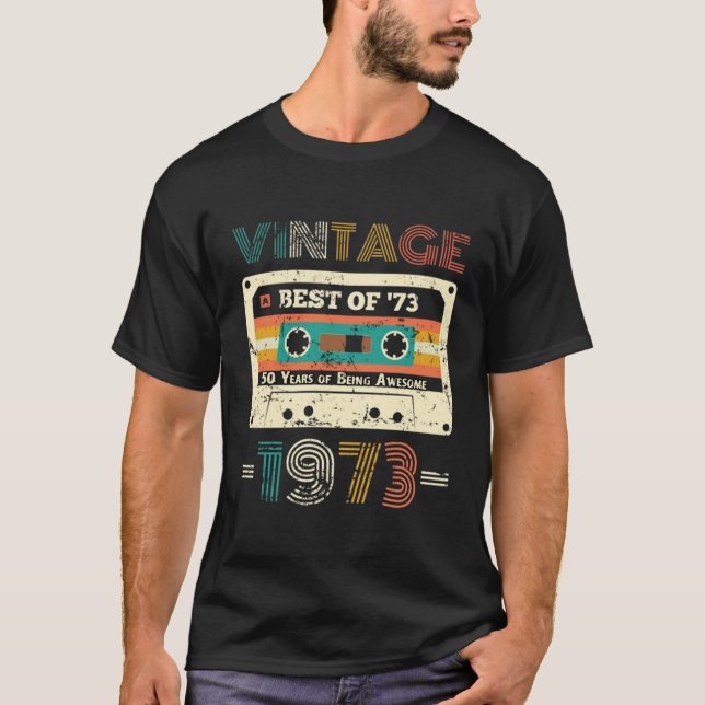 Vintag 1973 - 50 Jahre Phantastisch T-Shirt (Vorderseite)