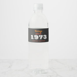 Vintag 1973 Jahr limitierte Auflage 50. Geburtstag