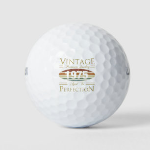 Vintag 1975 50. Geburtstag Golfball