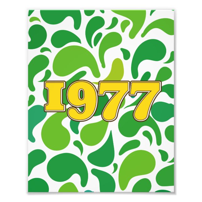 Vintag 1977 fotodruck (Vorne)