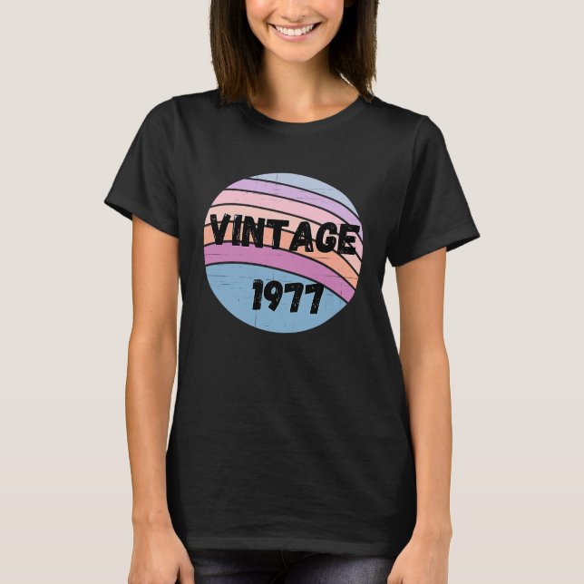 Vintag 1977 T-Shirt (Vorderseite)