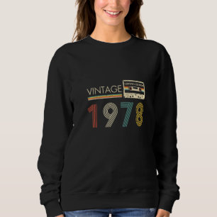 Vintag 1978 Kassette Sweatshirt