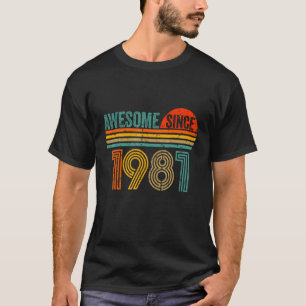 Vintag 1981 41 Jahre alte Männer und Frauen 41. Ge T-Shirt