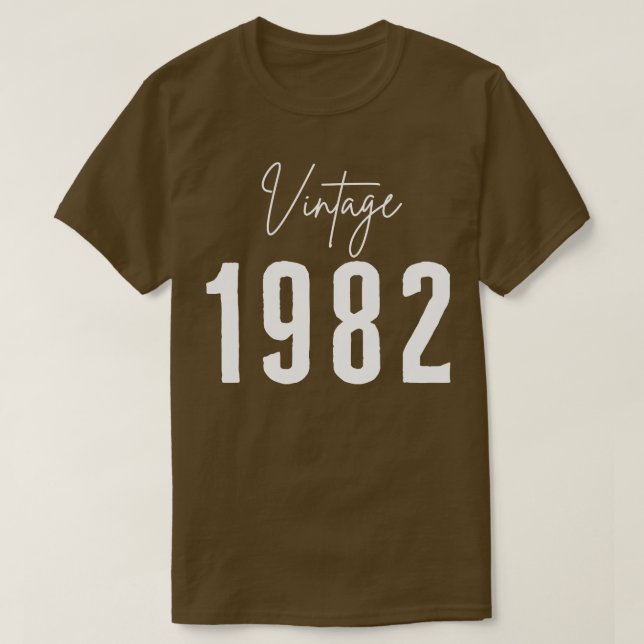 Vintag 1982 11 T-Shirt (Design vorne)