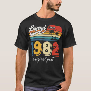 Vintag 1982 40. Geburtstag Originalteile 7 T-Shirt