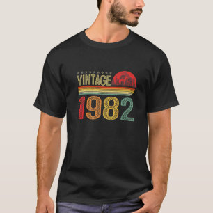 Vintag 1982 Tag 40 Jahre alter Sonnenschein 40 Geb T-Shirt