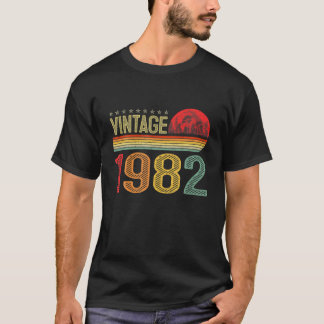 Vintag 1982 Tag 40 Jahre alter Sonnenschein 40 Geb T-Shirt