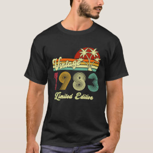 Vintag 1983 40 Jahre alt 40. Geburtstag T-Shirt