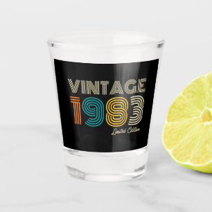 Vintag 1983 Limited Edition 40. Geburtstag Schnapsglas
