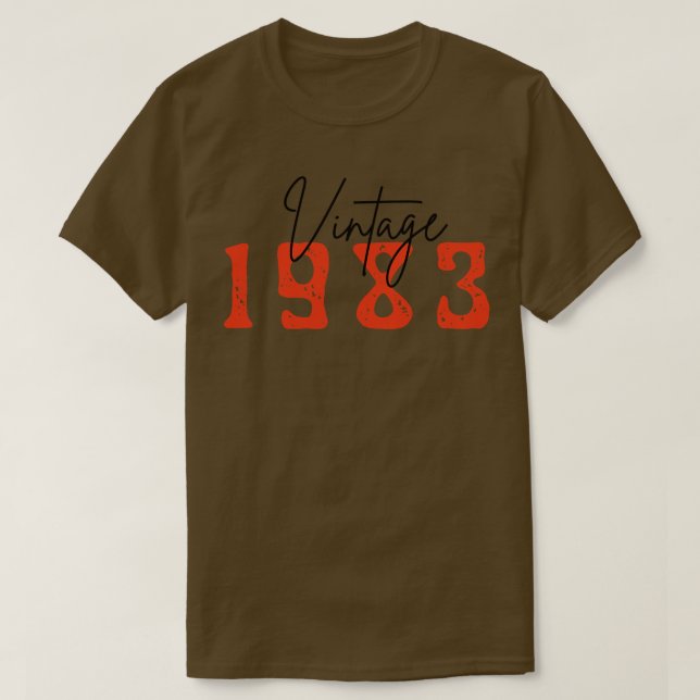 Vintag 1983 T-Shirt (Design vorne)