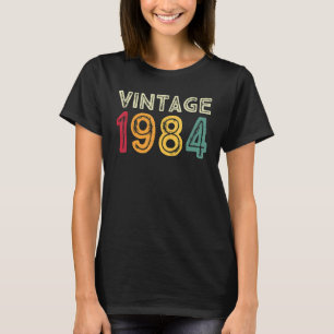 Vintag 1984 39 Jahre alte Jungen und Mädchen 39. G T-Shirt