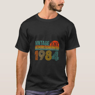 Vintag 1984, 40 Geburtstage 40 Jahre alt T-Shirt