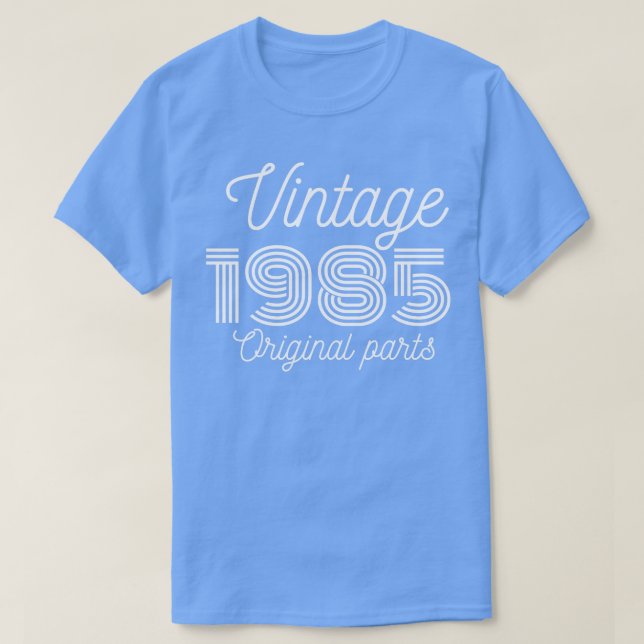 Vintag 1985 27 T-Shirt (Design vorne)