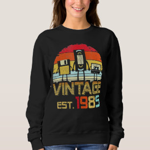 Vintag 1985 37. Geburtstag Sweatshirt
