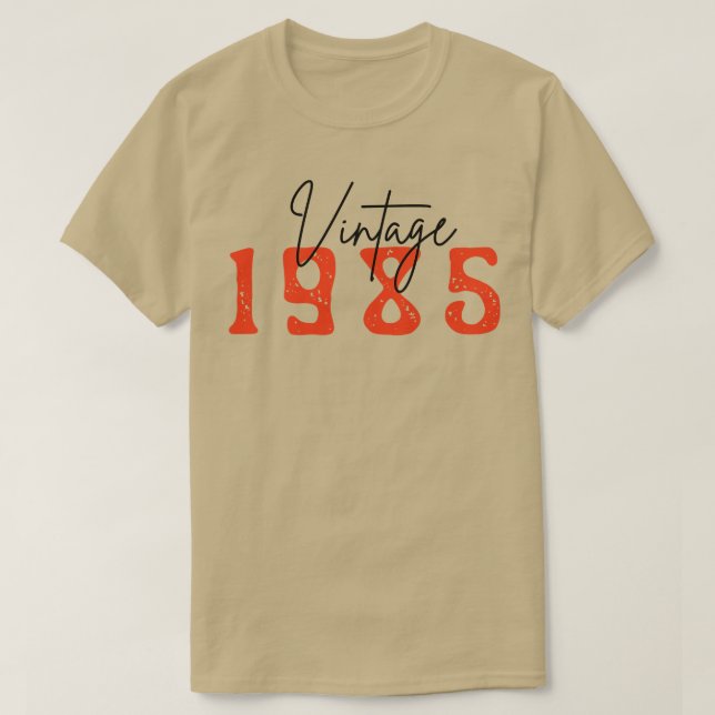 Vintag 1985 7 T-Shirt (Design vorne)