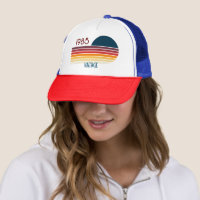 Vintag 1985 Retro Stripe Sun 40. Geburtstag