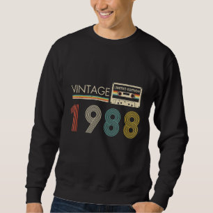 Vintag 1988 Kassette Sweatshirt