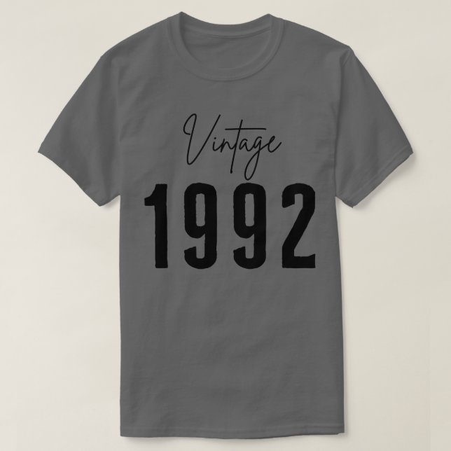 Vintag 1992 12 T-Shirt (Design vorne)
