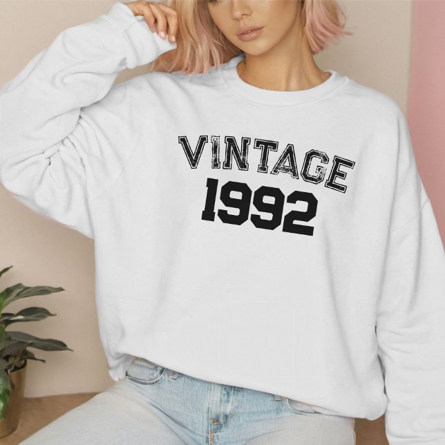 Vintag 1992 32. Geburtstag 30. Geburtstag Party Sweatshirt (Von Creator hochgeladen)