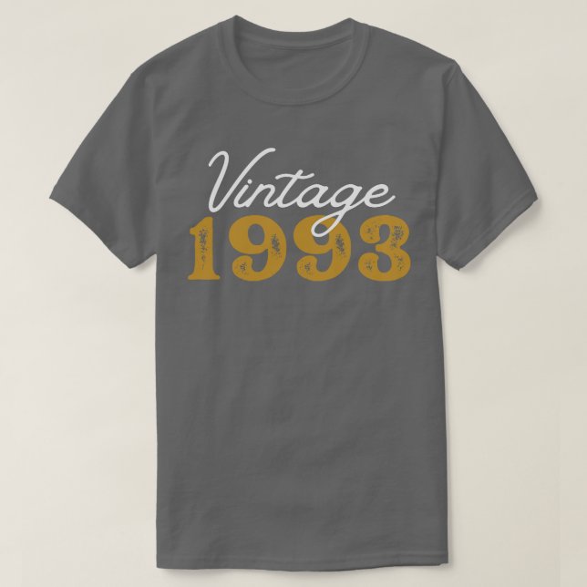 Vintag 1993 20 T-Shirt (Design vorne)