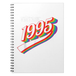 Vintag 1995 Cooles Party Geburtstag Retro 1995 Notizblock