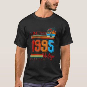 Vintag 1995 Retro 27. Geburtstag 27 Jahre alt T-Shirt