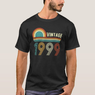 Vintag 1999 23. Geburtstagsdekoration 23 Jahre eim T-Shirt