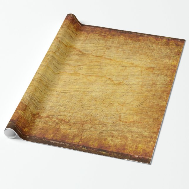 Vintag 1 Schleifpapier Geschenkpapier (Ungerollt)