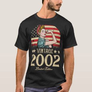 Vintag 2002 2002 20. Geburtstag 20 Jahre T-Shirt