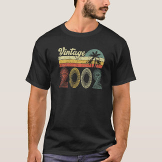 Vintag 2002 20. Geburtstag 20. T-Shirt