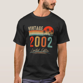 Vintag 2002 21. Geburtstag 21. T-Shirt