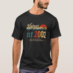 Vintag 2002 Retro 20 Jahre Phantastisch 20. T-Shirt